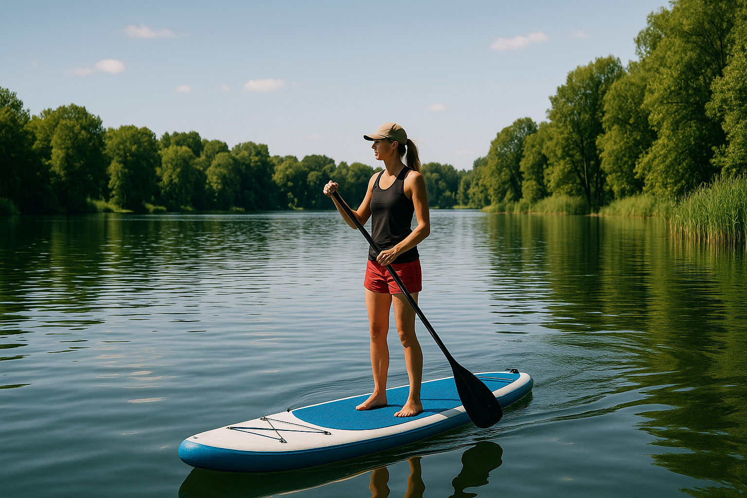 Unde poți merge cu placa de SUP