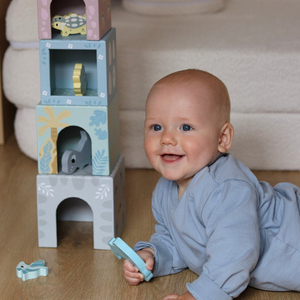 Sorteringstorn med figurer Dinosaurier