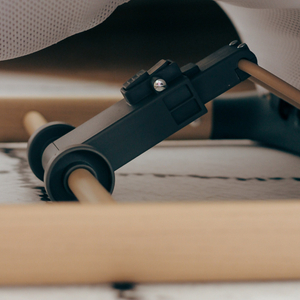 2-i-1 gungstol Moby-System LILY - grå