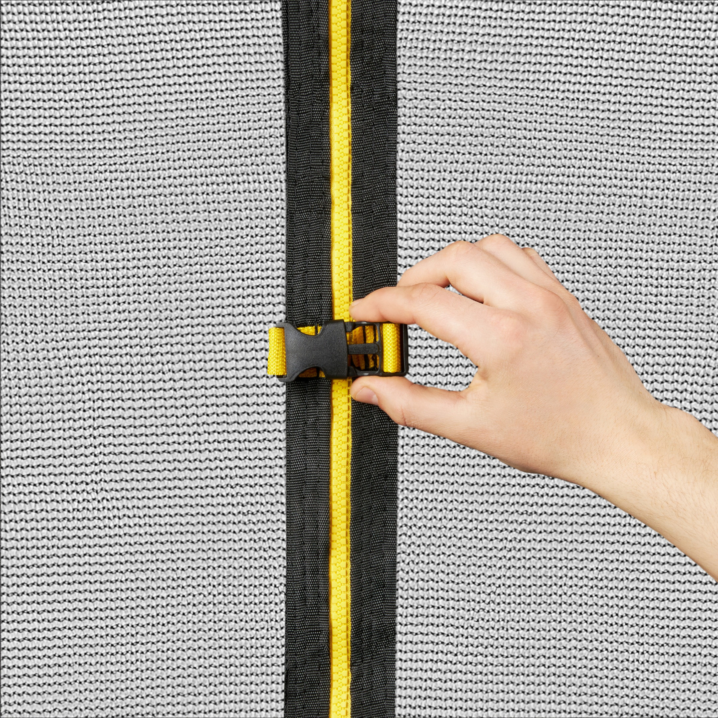 XXXL trädgårdstrampolin för barn HyperMotion - 487 cm 16FT - med stege och invändigt nät - för hem och trädgård - max 150 kg