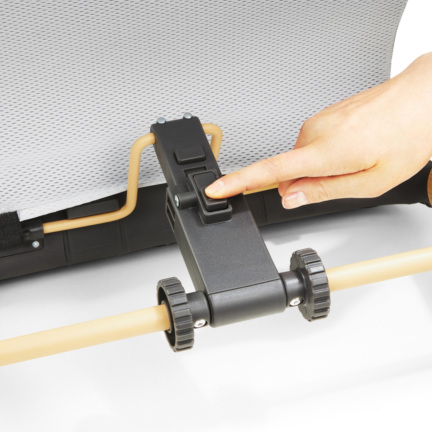 2-i-1 gungstol Moby-System LILY - grå