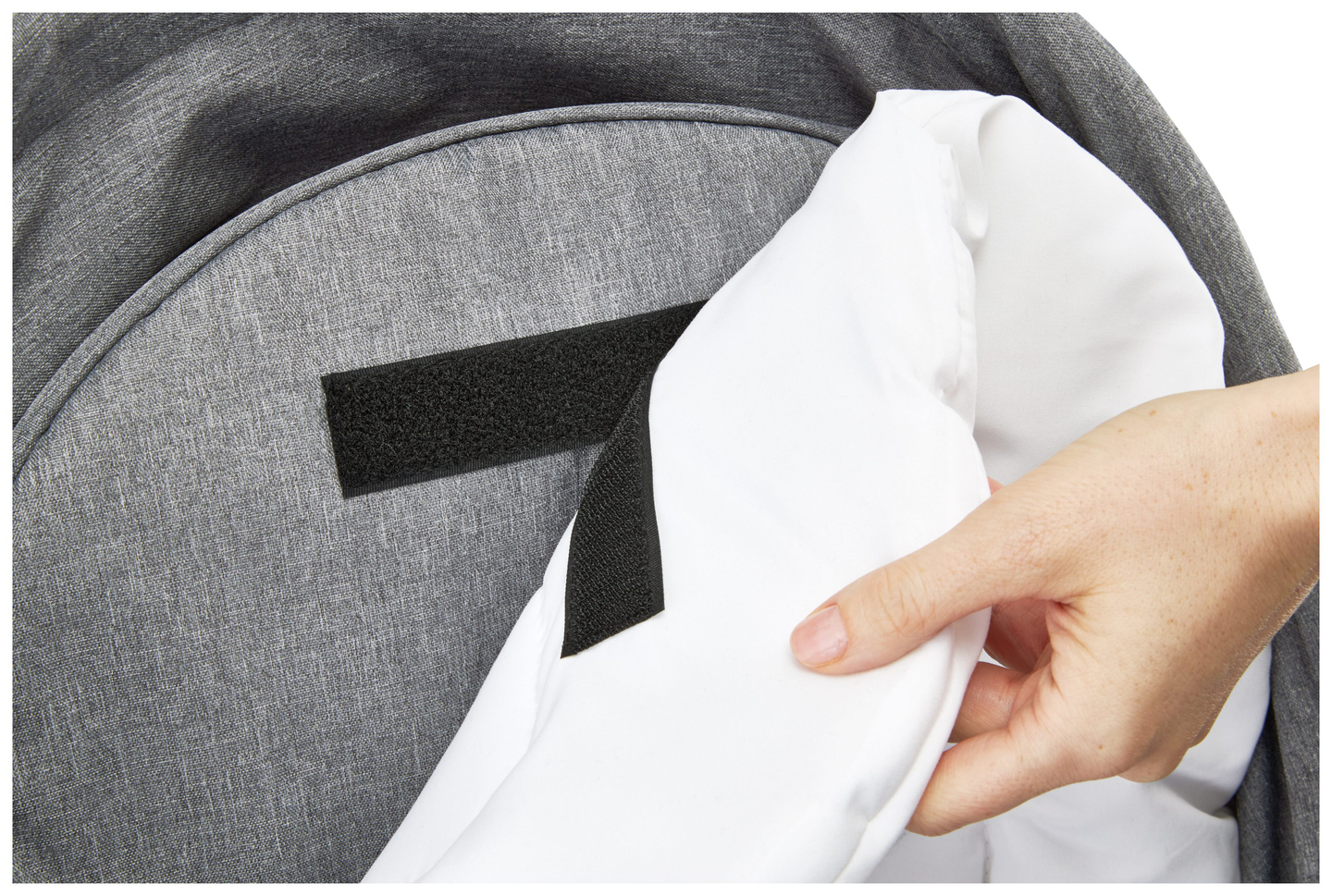 Liggdel + flytkudde + barnsäng 3 i 1 - Moby-System MILA