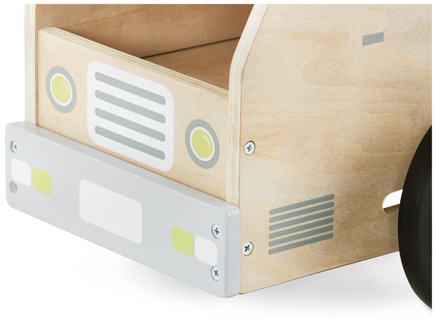 Träcykel, bil, bil med block