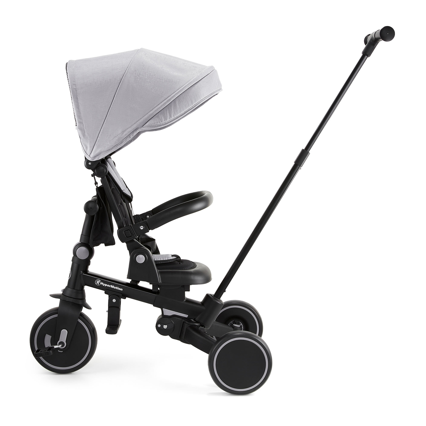 8in1 multifunktionell trehjuling TOBI FOREST - grå