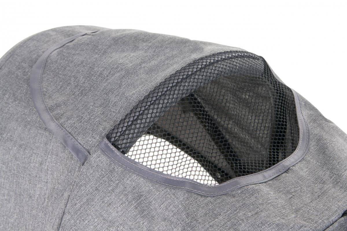 Tobi Velar trehjuling + regnfolie - grå