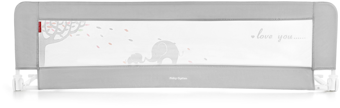 Säkerhetshinder för säng - Sängskena - Grå