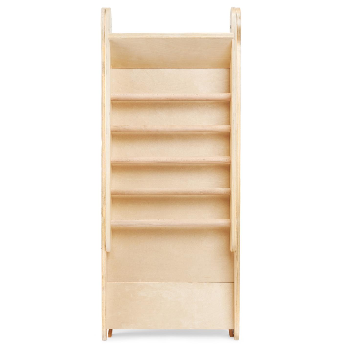 Rutschkana i trä med stege för barn