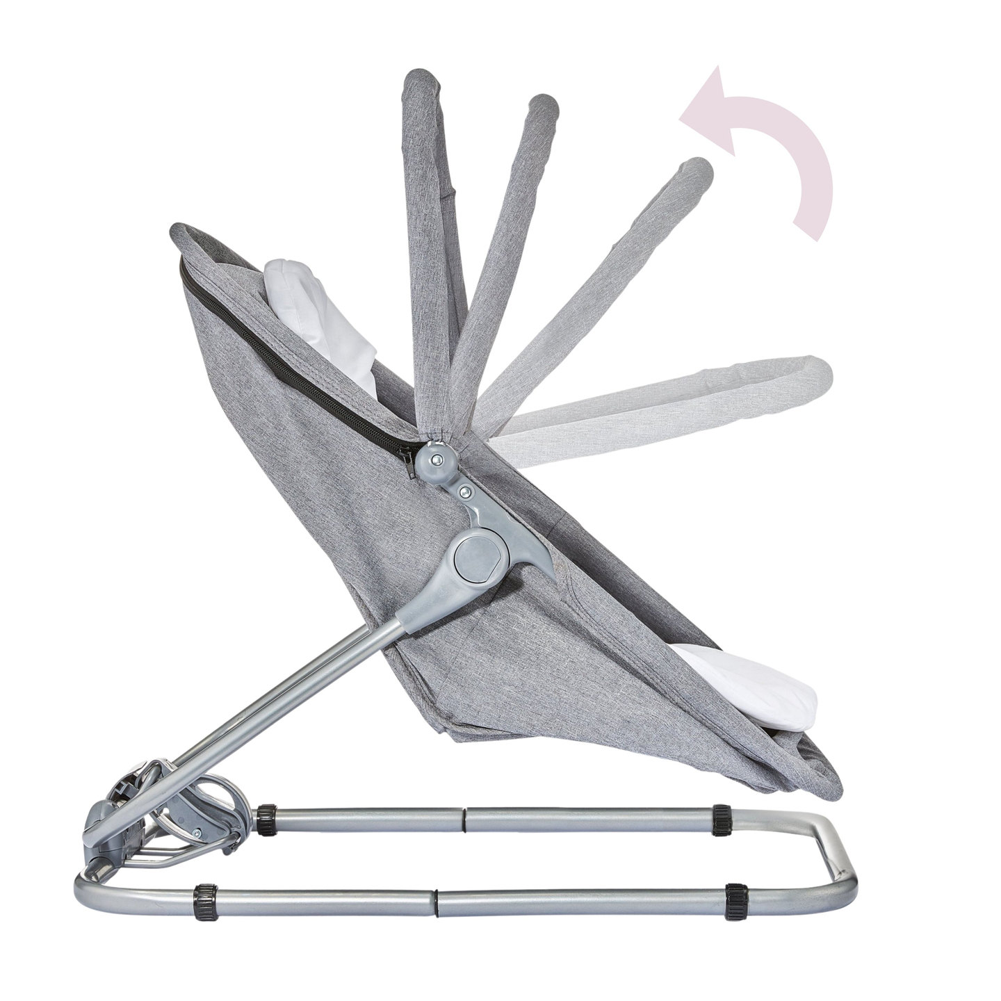 Liggdel + flytkudde + barnsäng 3 i 1 - Moby-System MILA