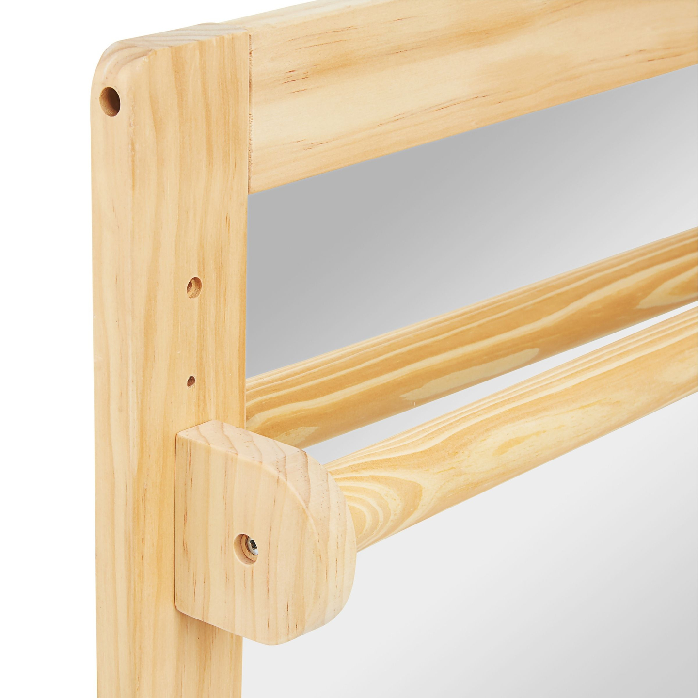 Babyspegel med justerbart handtag - Montessori