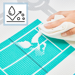 Dubbelsidig skumgummimatta - sagoland / vinterstad