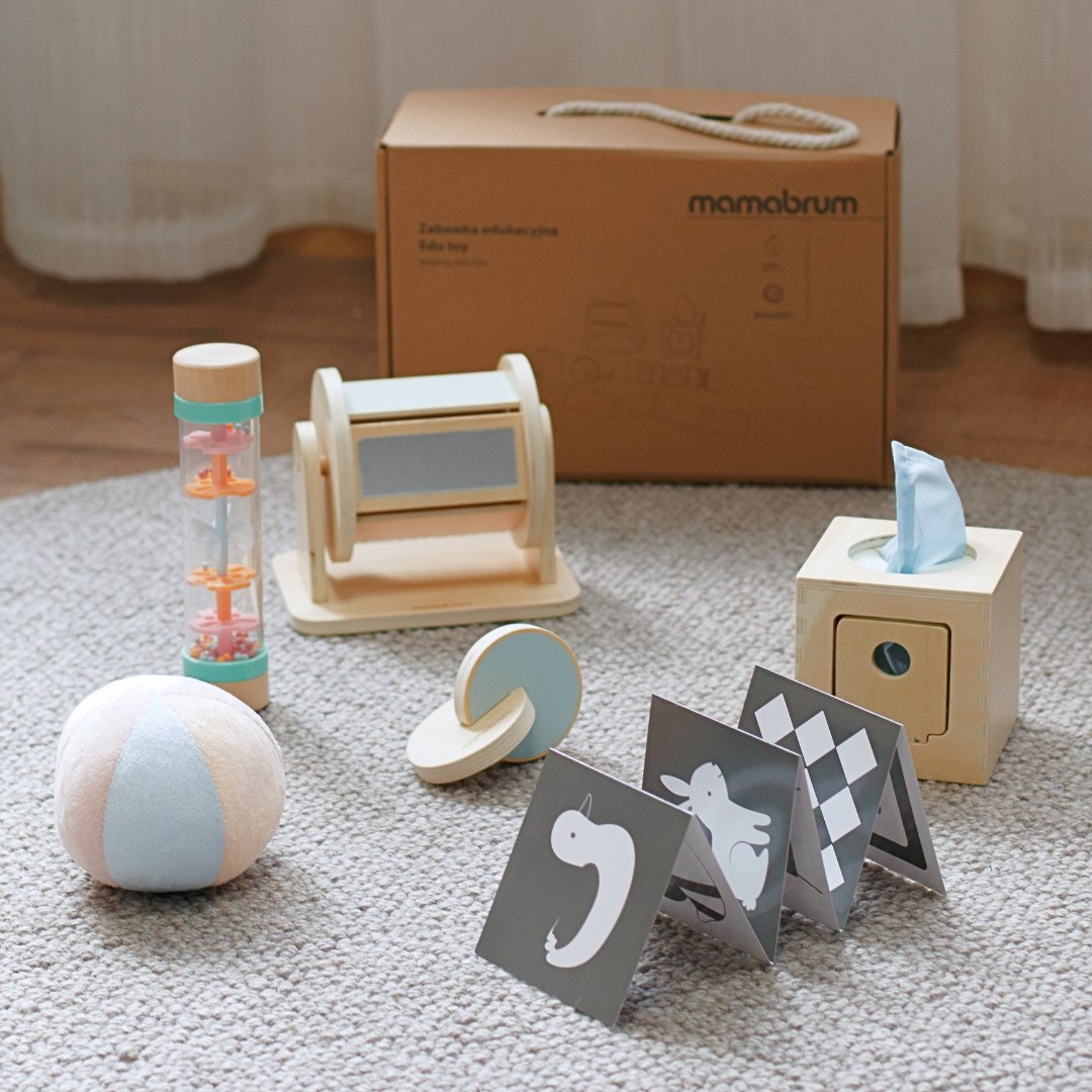 Montessori-leksaksset för småbarn 0-6 månader