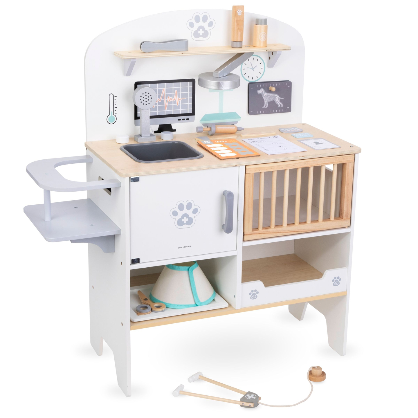 Djursjukhus - set i trä