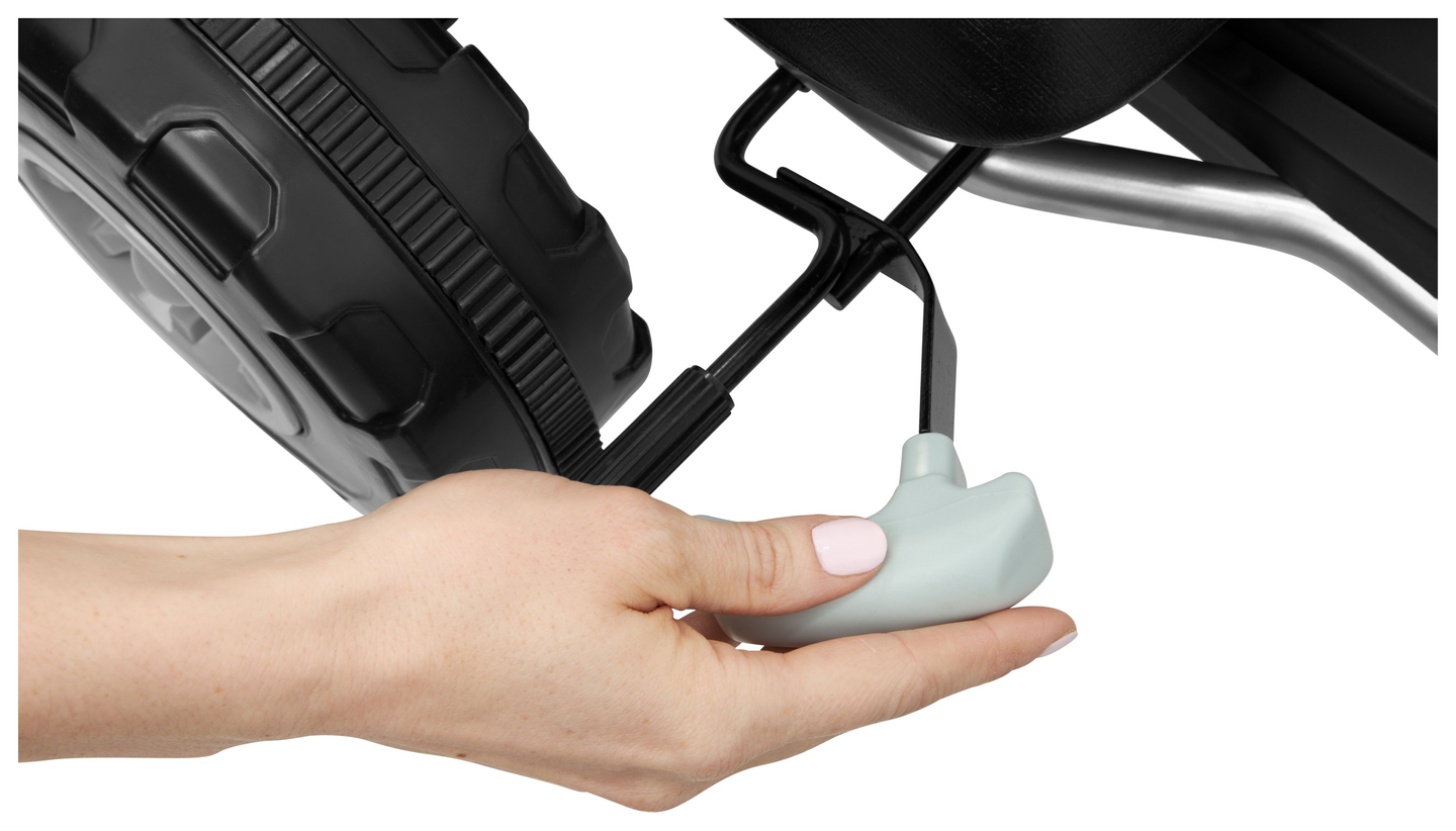 CHESTER gokart med trampdator - för barn 3-6 år - grå