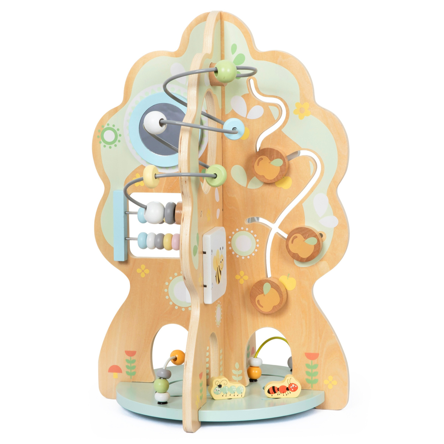 Trä pedagogisk leksak 10 i 1 - multifunktionellt träd