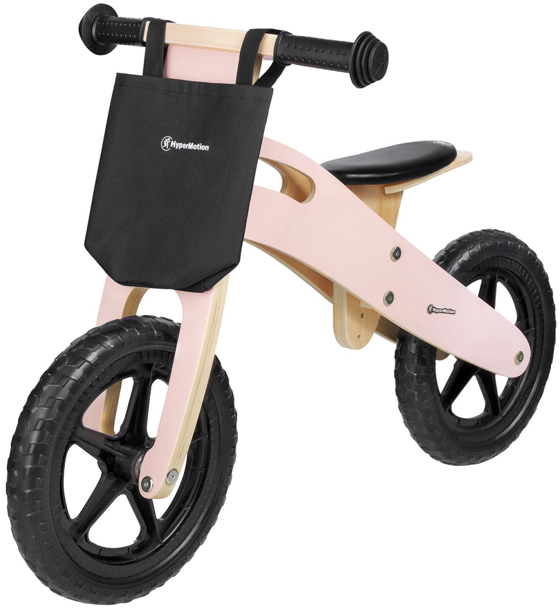 HyperMotion LEXI joggingcykel i trä - skumhjul, superlätt - rosa