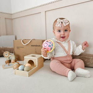 Montessori-leksaksset för baby 7-12 månader