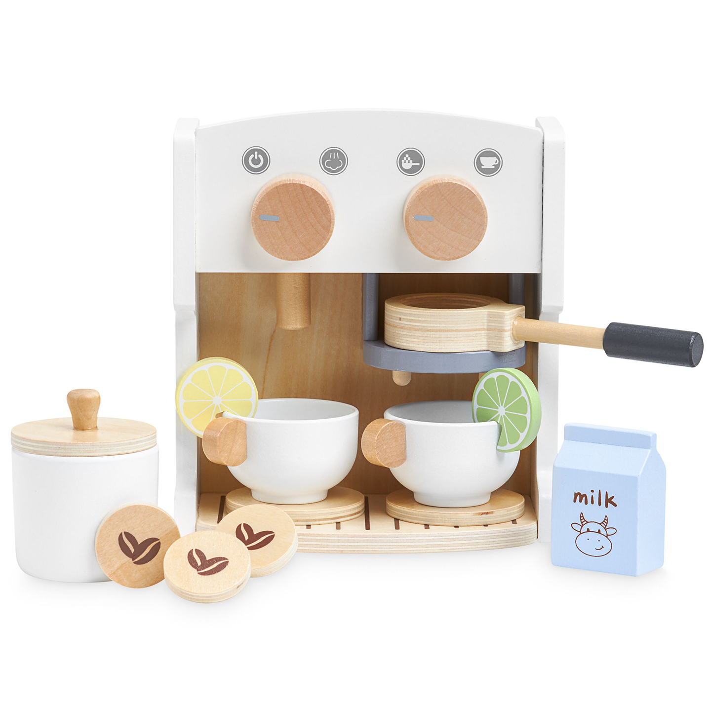 Kaffe- och tebryggare i trä med tillbehör - kaffebar