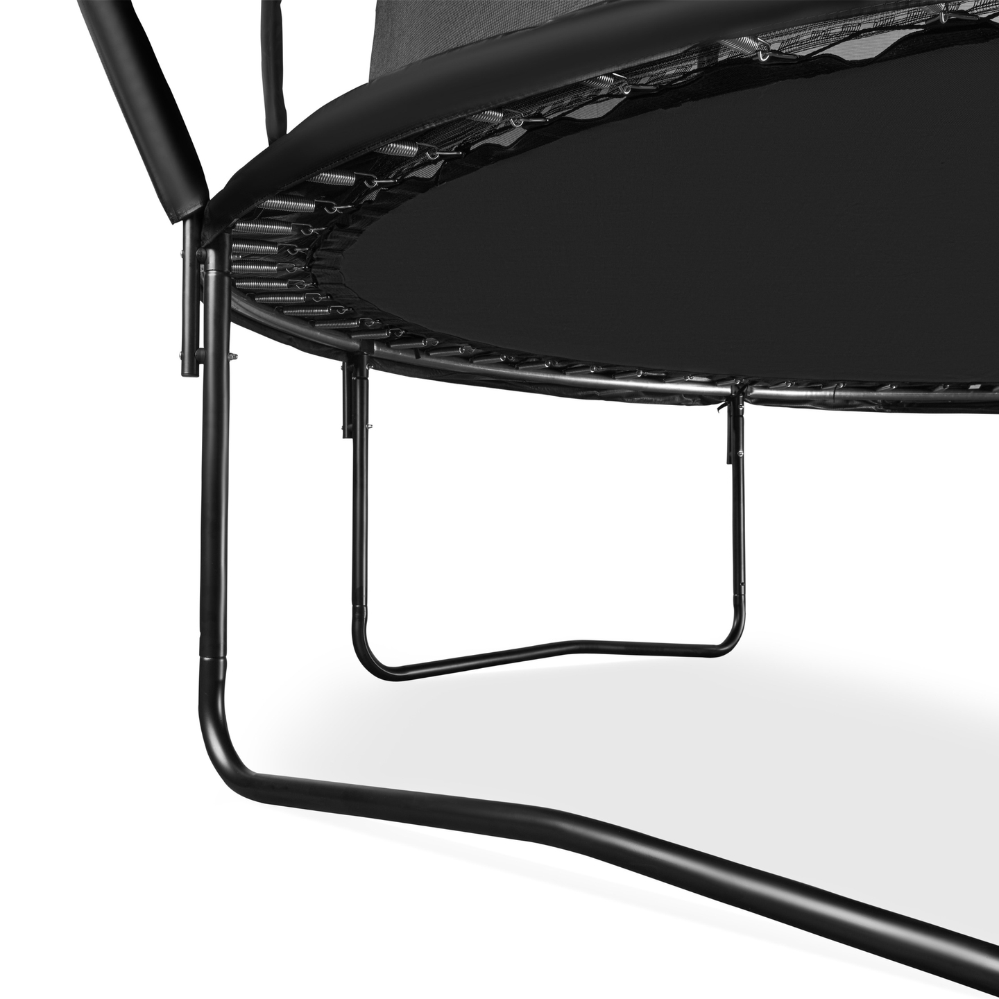 XXXL trädgårdstrampolin för barn HyperMotion - 487 cm 16FT - med stege och invändigt nät - för hem och trädgård - max 150 kg