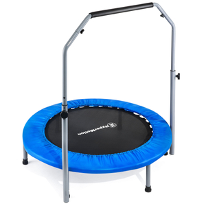 Trampolin med handtag - 97cm - för barn, tonåringar och vuxna - hem och trädgård