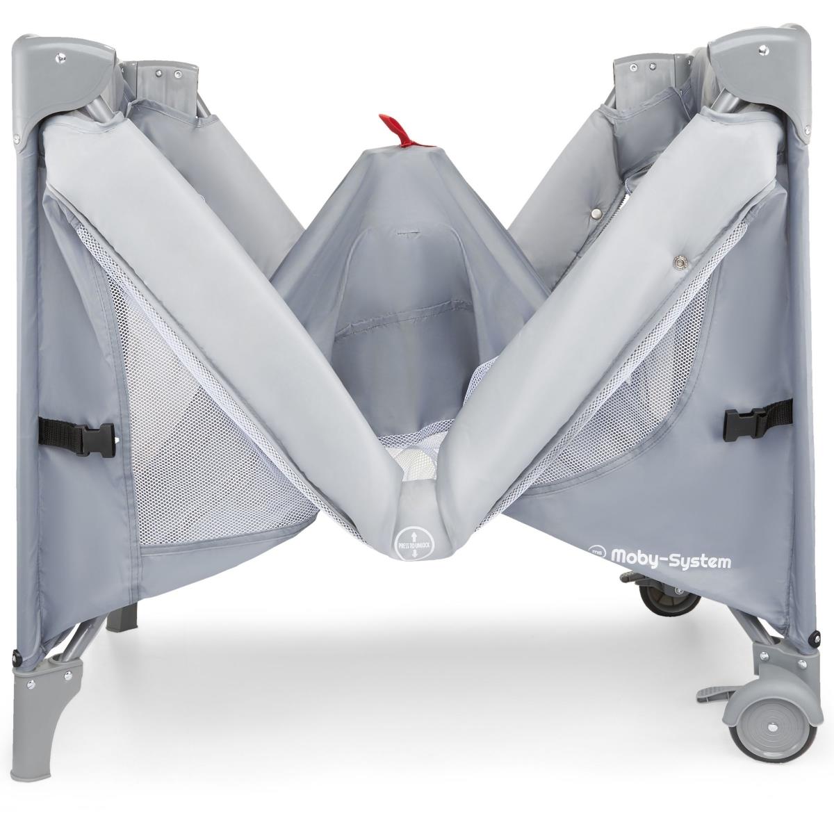 Closely 3-i-1-bärbarnsäng med skötbord, madrass och bärväska