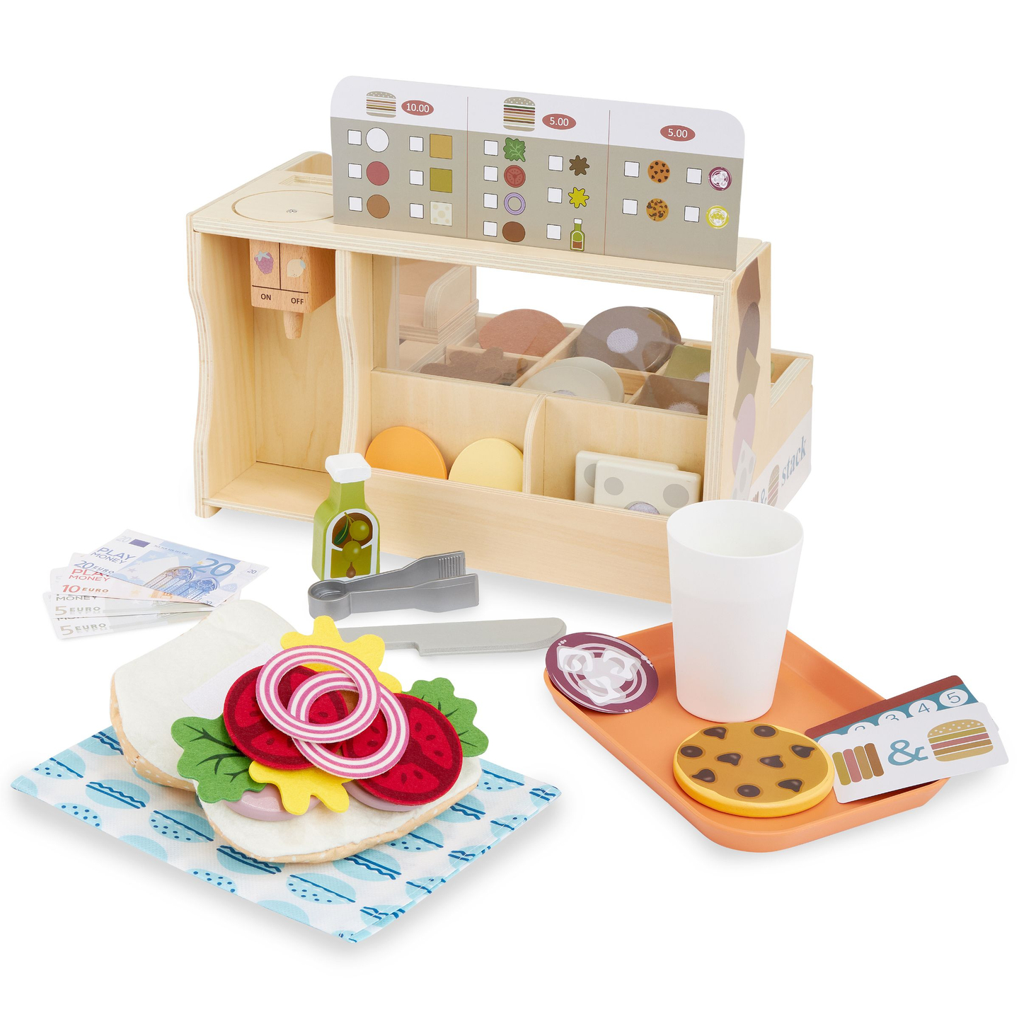 Smörgåsbar i trä - restaurang