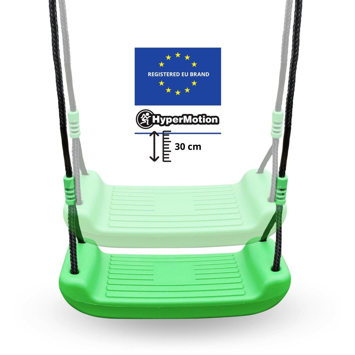 XXL trädgårdslekplats för barn med gunga, gymnastisk trapets och rutschkana