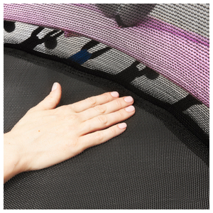 167 cm studsmatta med säkerhetsnät - för barn 3-8 år - hem och trädgård