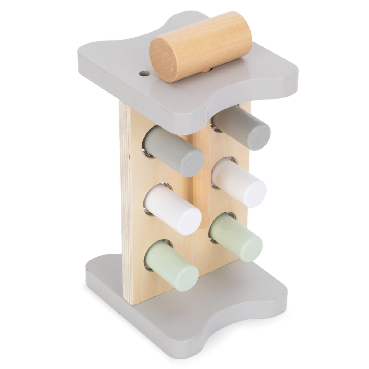 Montessori pedagogisk box för små barn - 6 leksaker