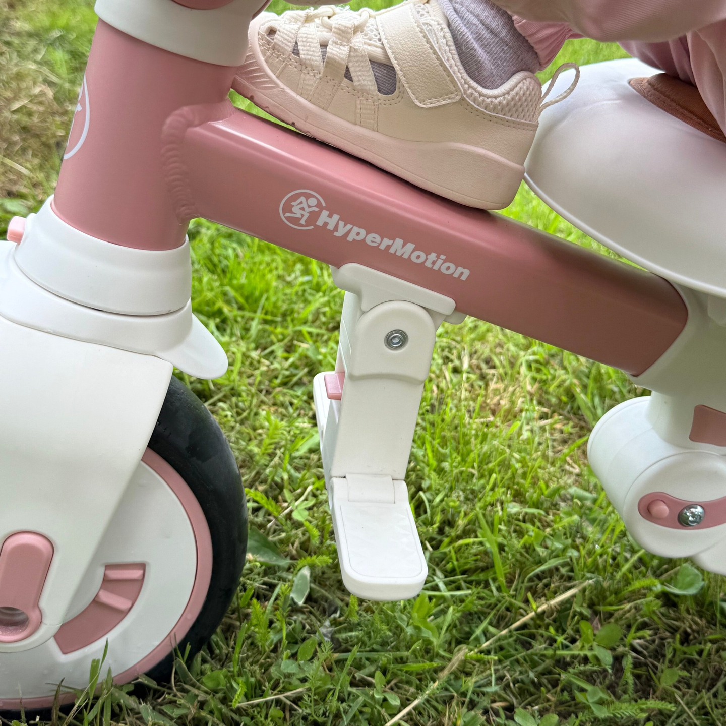 8in1 multifunktionell trehjuling TOBI FOREST - rosa