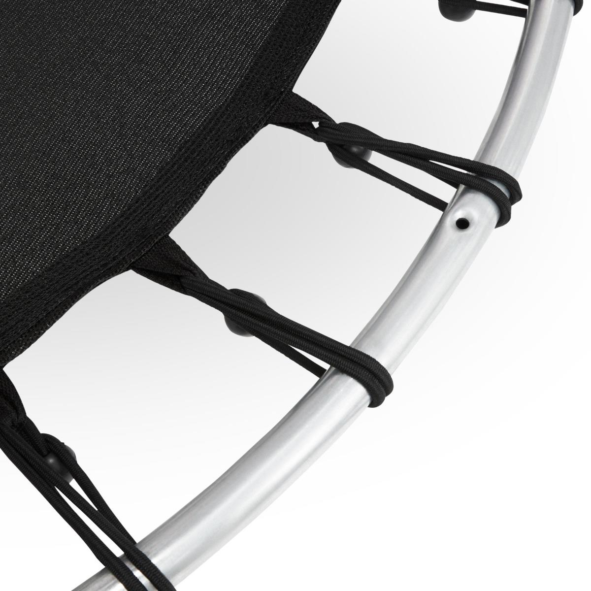 Mintstudsmatta 167cm med skyddsnät - för barn 3-8 år - för hem och trädgård