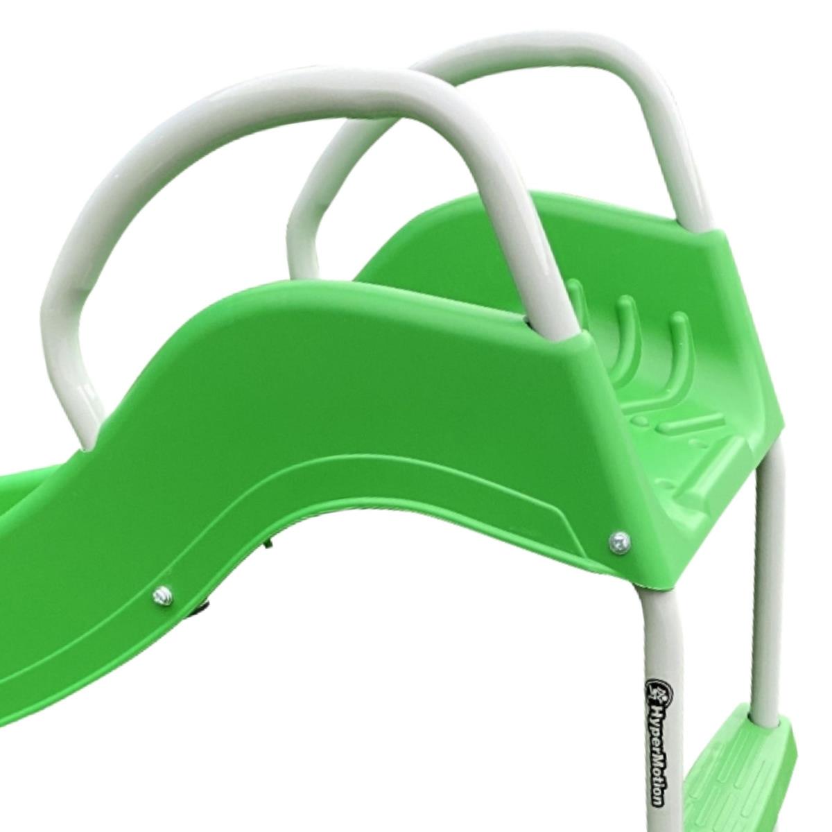 Stor trädgårdsrutschbana med stege för barn