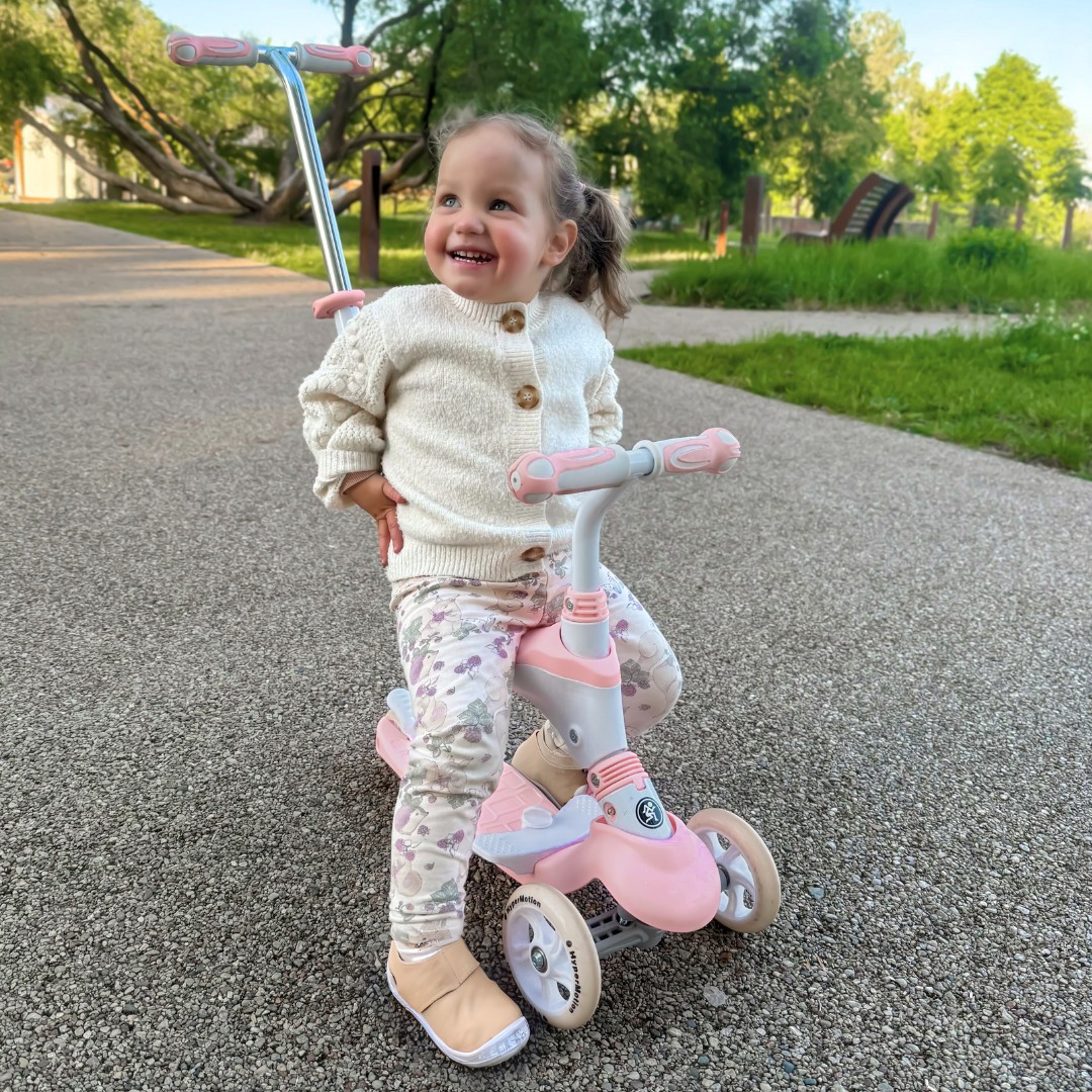 5in1 HyperMotion scooter - rosa