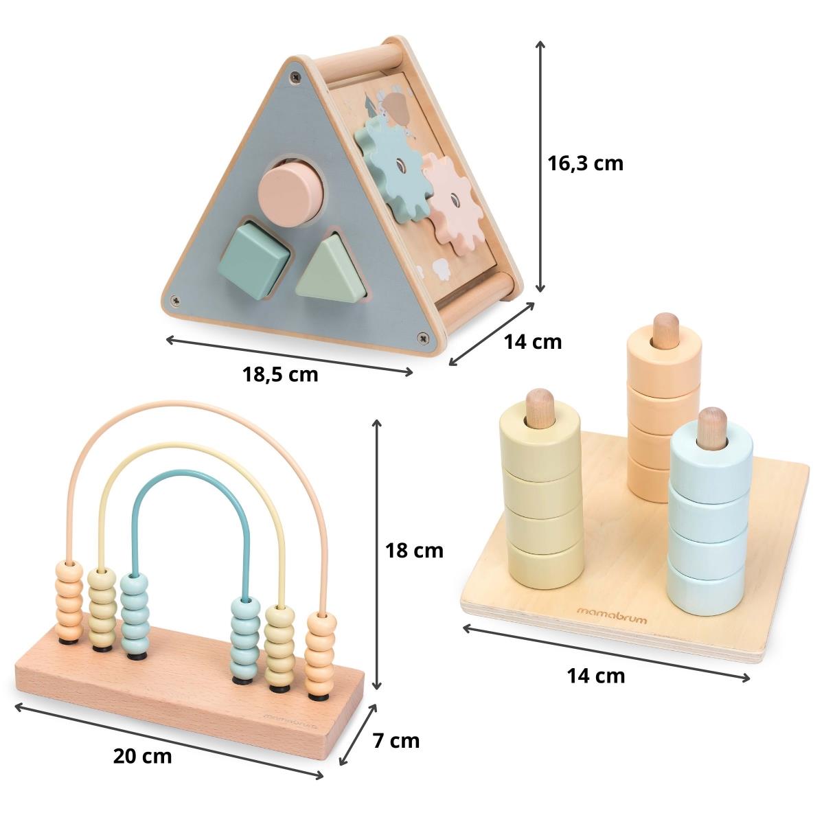 Montessori-leksaksset för barn 2-3 år