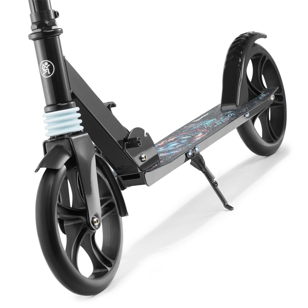 Tvåhjulig scooter för unga vuxna - med stötdämpare - Hypermotion CITY SWIFT Digital Lion - 100 kg