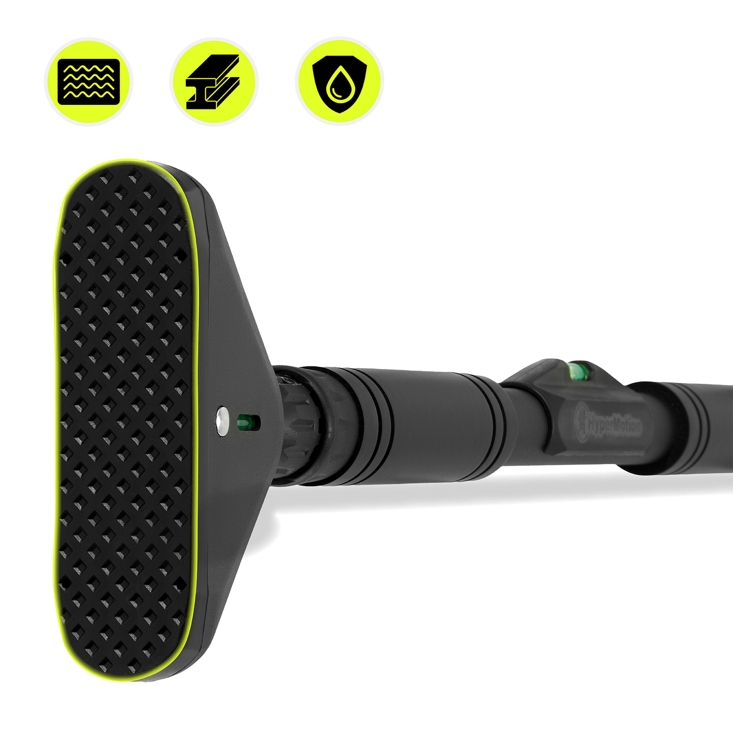 HyperMotion justerbar pull-up-stång 70–100 cm, 200 kg, svart