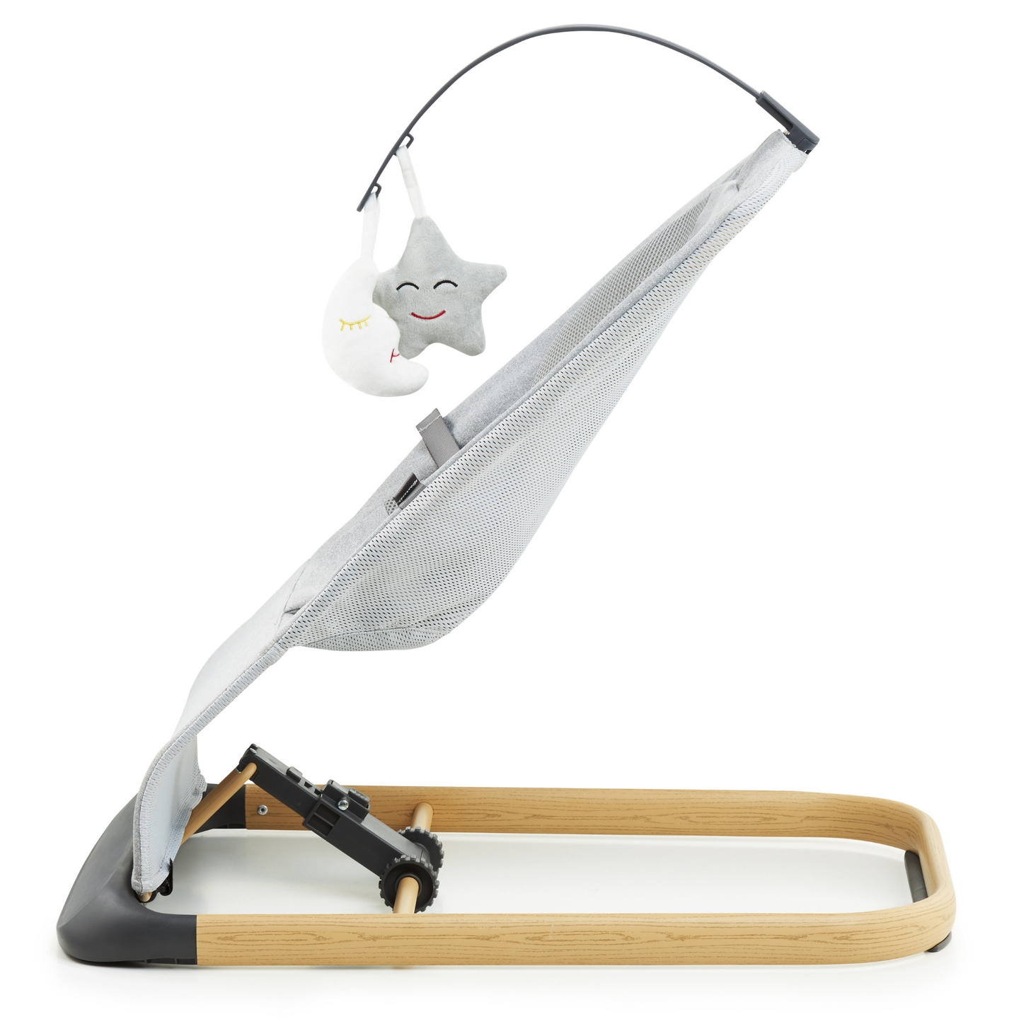 2-i-1 gungstol Moby-System LILY - grå