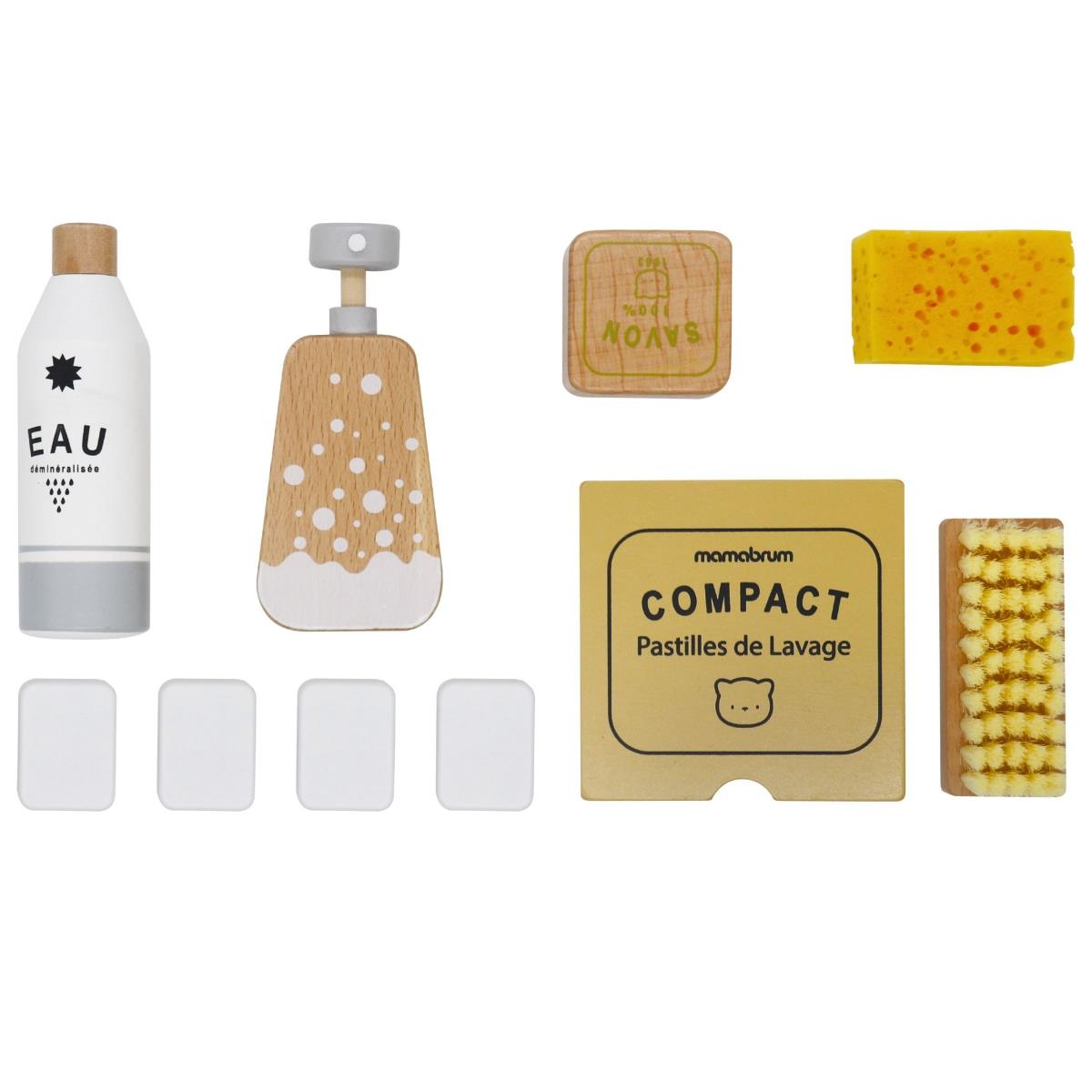 Städset i trä för barn - 10 artiklar