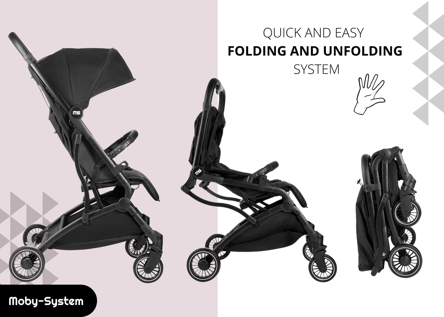 Moby-System barnvagn LENA