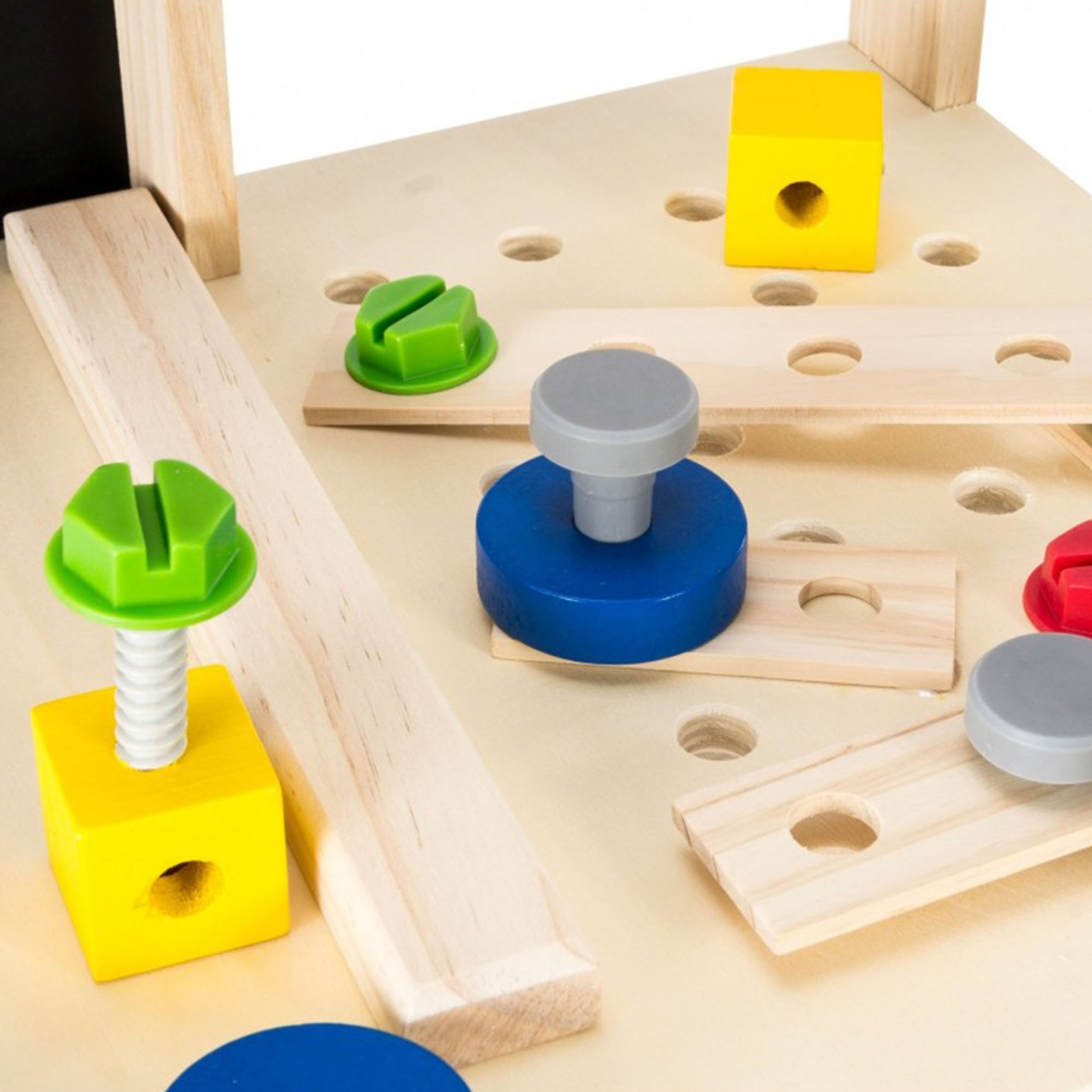 DIY-set i trä XXL - 75 bitar