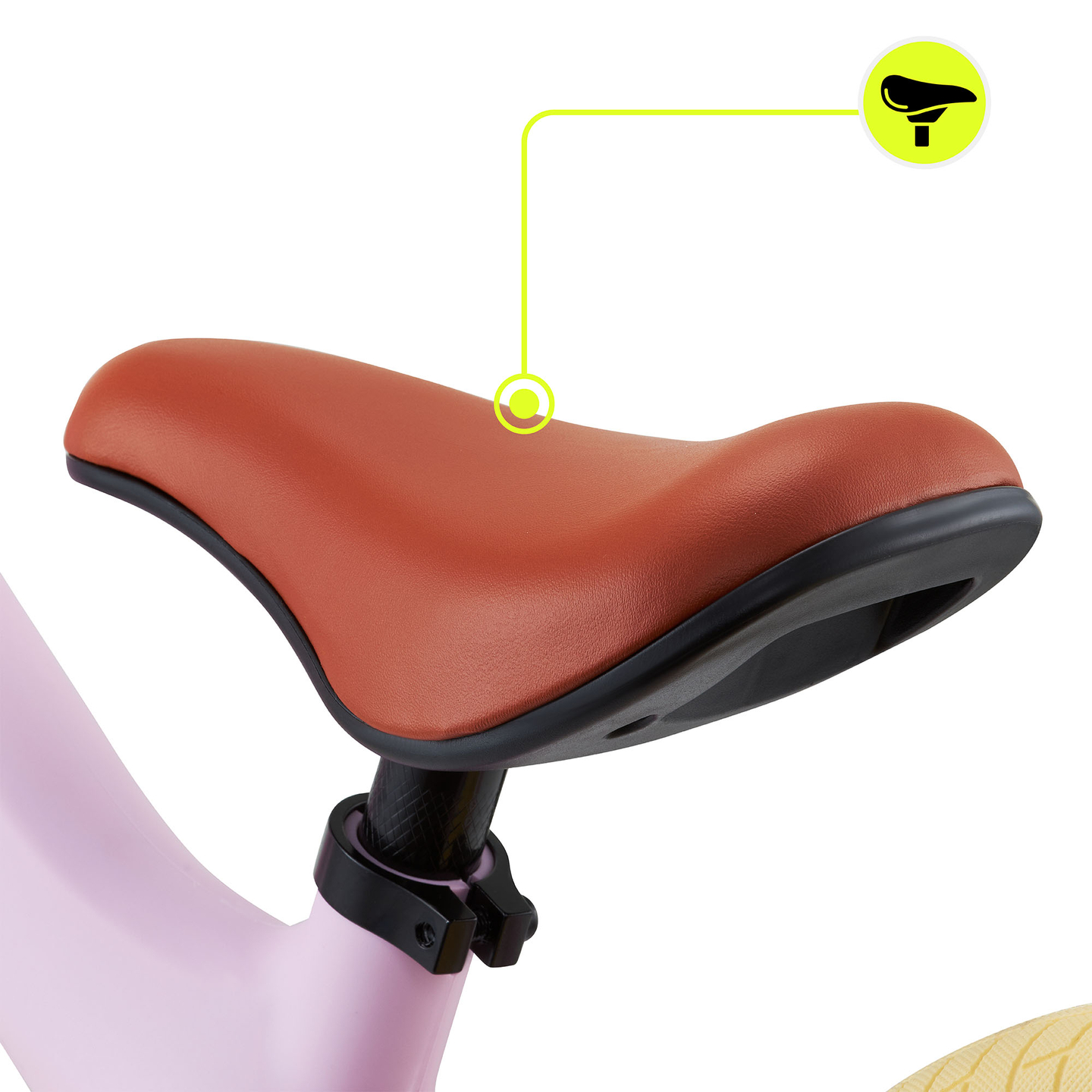 HyperMotion Marcelo cross country-cykel för barn - rosa