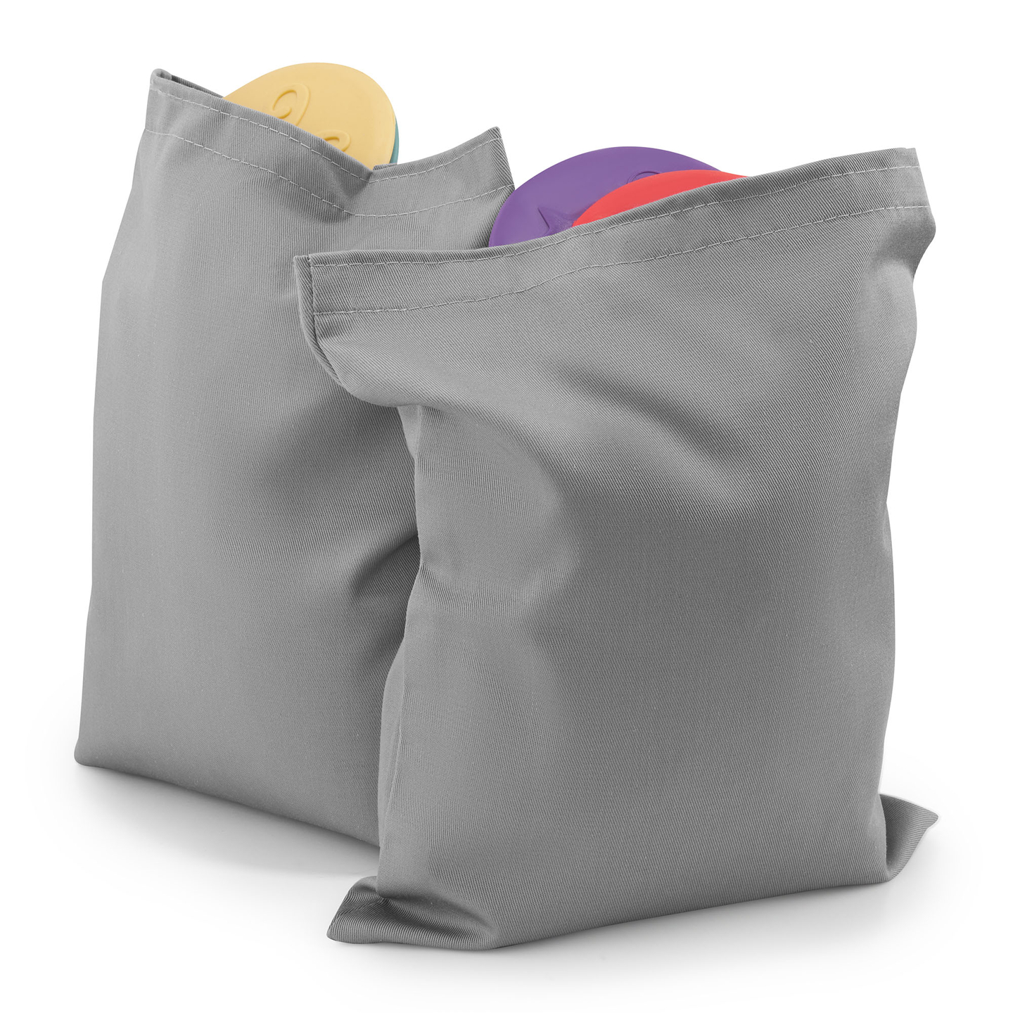 Färgglada sensoriska skivor för barn - 24 stycken