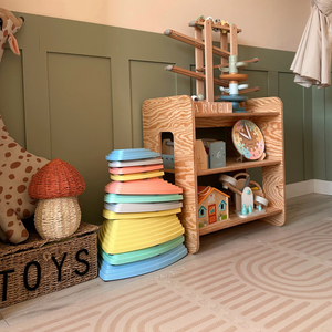 Färgade balanseringsstenar - 11 stycken