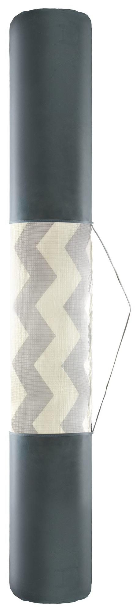 Dubbelsidig skumgummimatta XXL - rulle 2 CM (väg och sicksack)