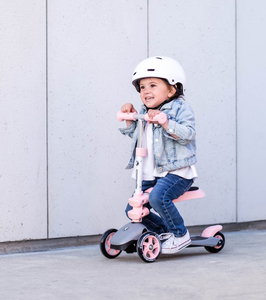 HyperMotion 3in1 balans trehjuling - rosa