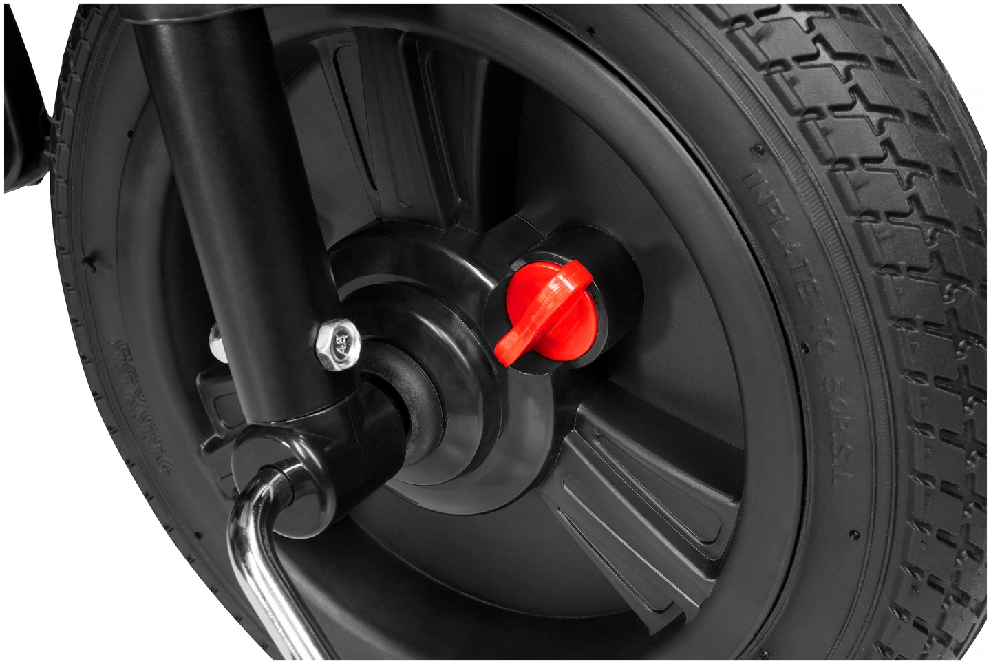 Tobi Velar trehjuling + regnfolie - rosa