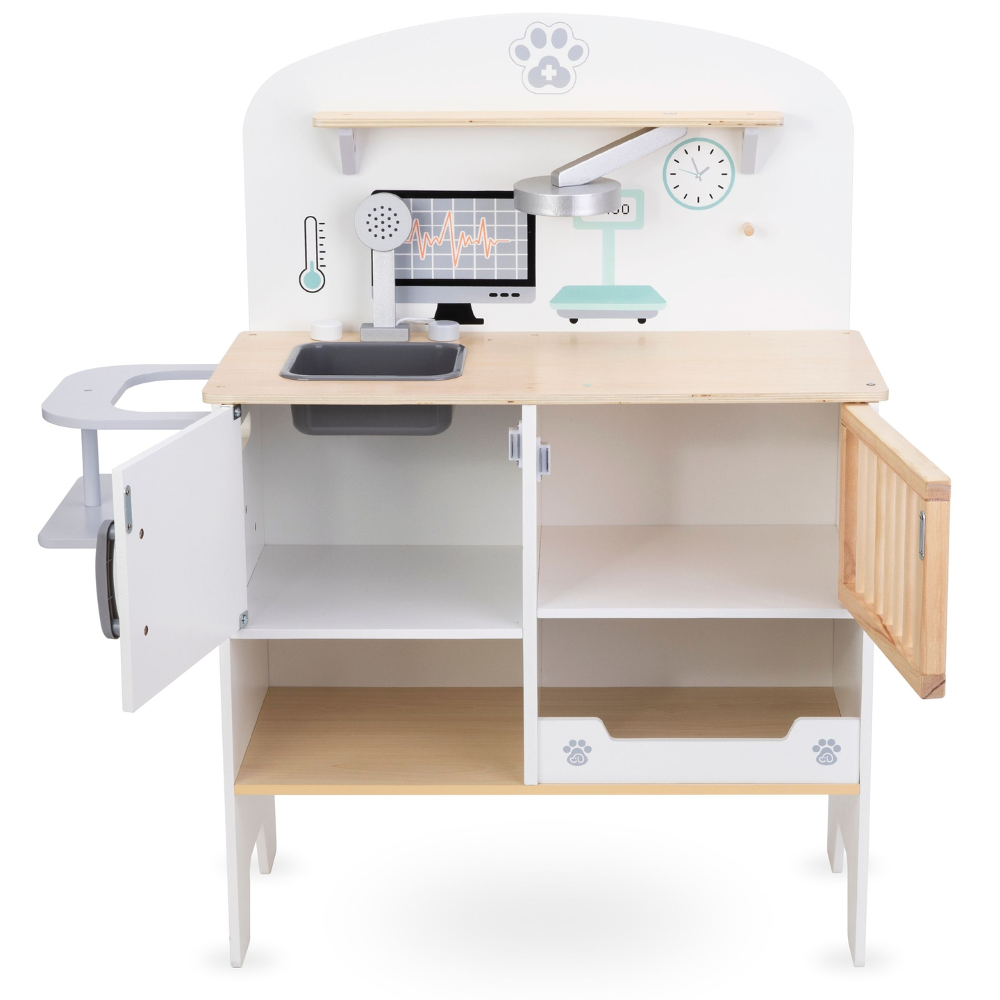 Djursjukhus - set i trä