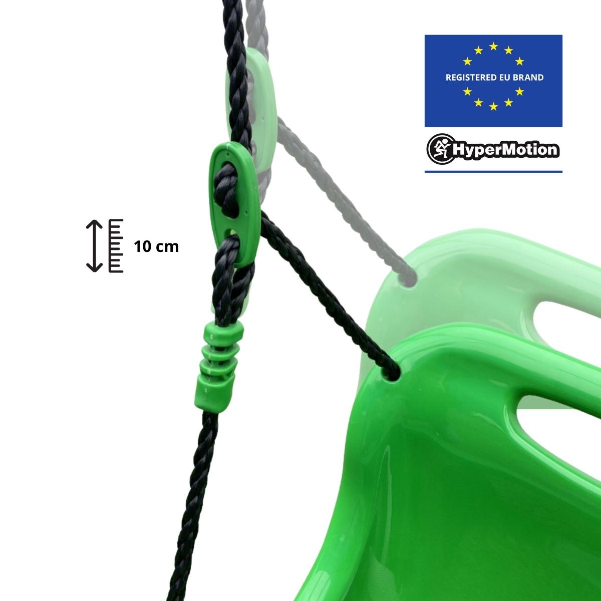 Gunga för spädbarn och småbarn med säkerhetsbälte