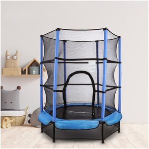 Home trampolin 140cm med säkerhetsnät - för barn 3-6 år