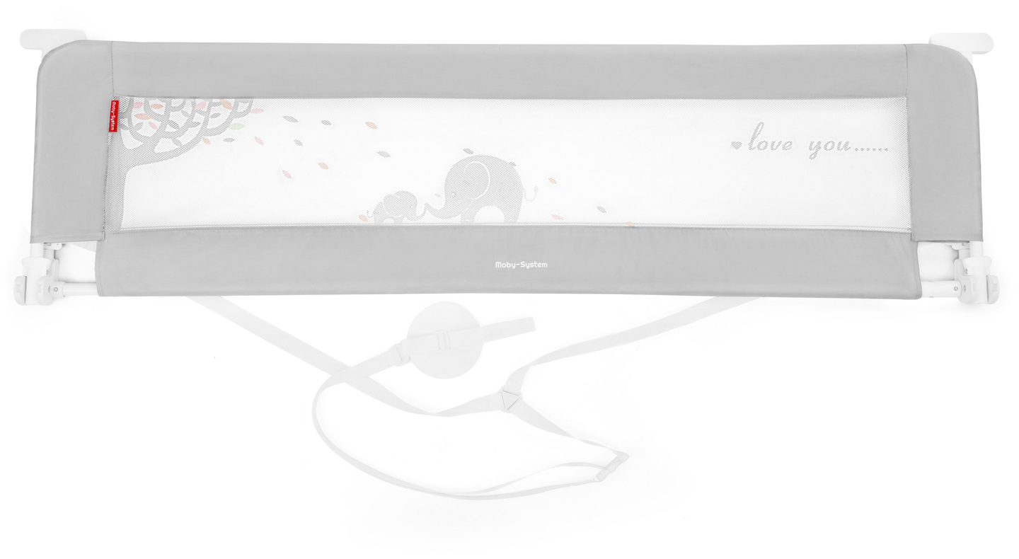 Säkerhetshinder för säng - Sängskena - Grå