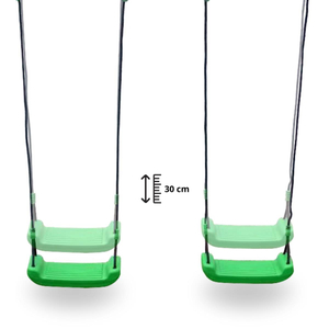 6-personers gungställning för barn - lekplats i trädgården